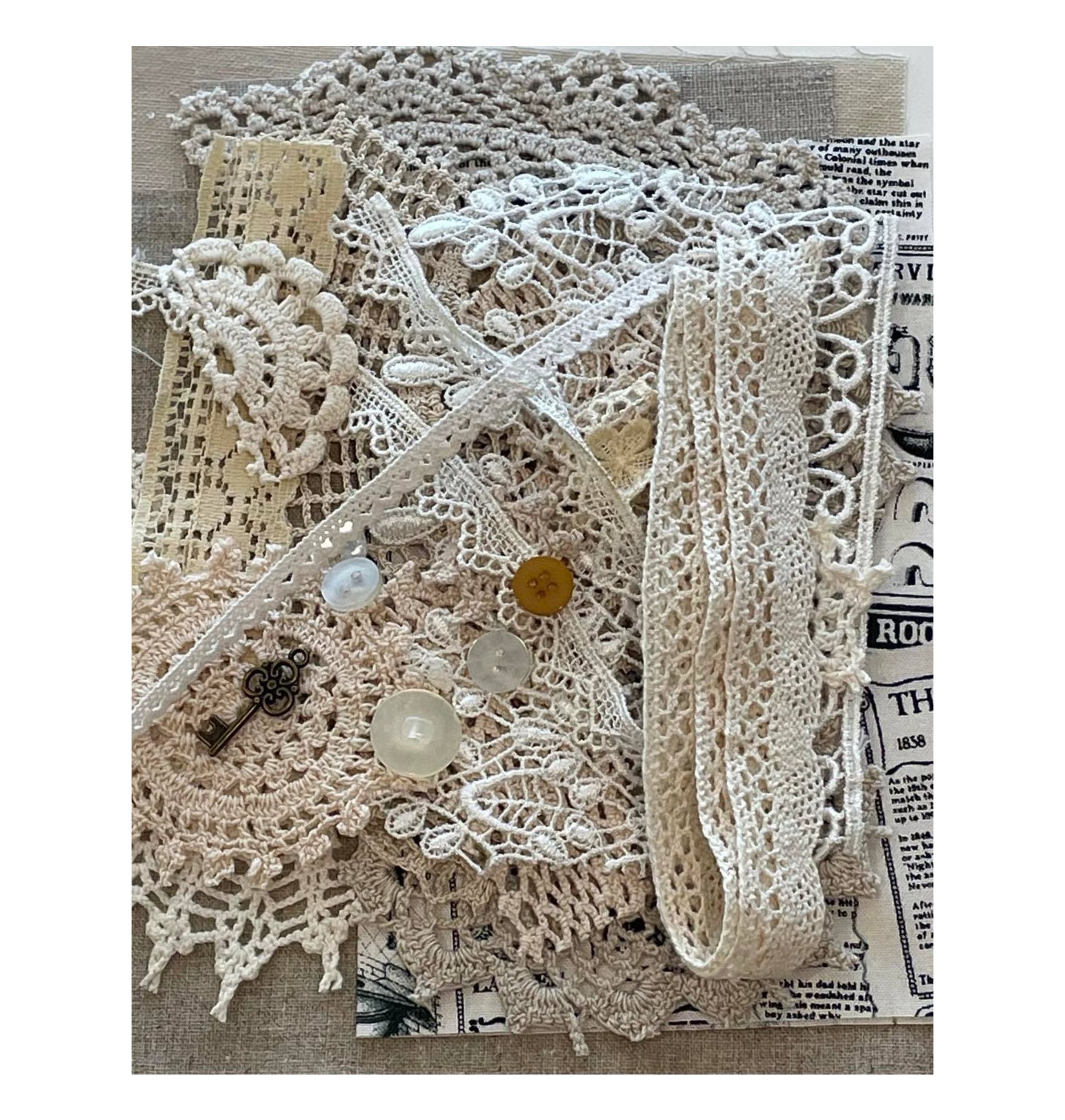 Lace scraps on sale